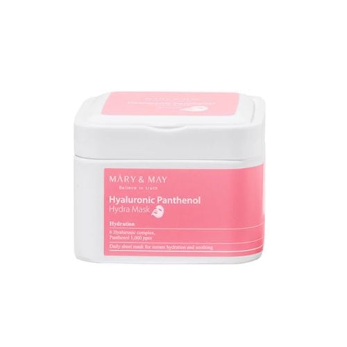 Mary&May Hyaluronic Panthenol Hydra Mask - 30pcs