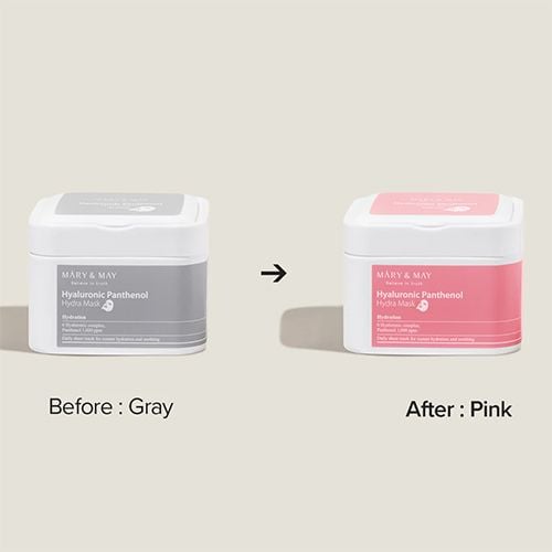 Mary&May Hyaluronic Panthenol Hydra Mask - 30pcs