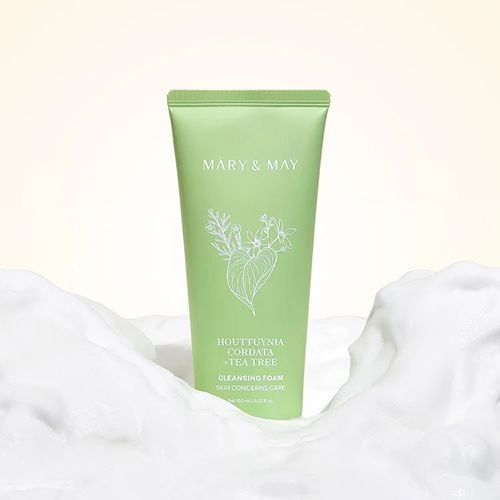Mary&May Houttunya Cordata + Tea Tree  Cleansing Foam - 150ml