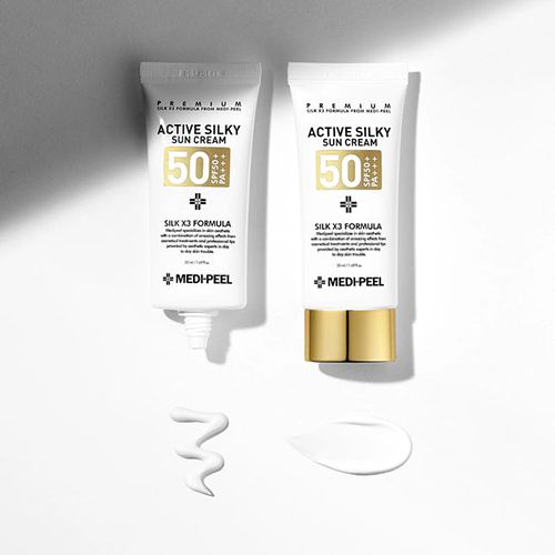 Medi-Peel Active Silky Sun Cream Spf50+ Pa+++ - 50ml
