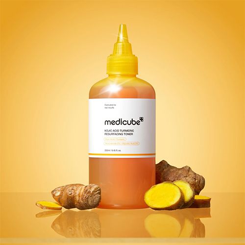 Medicube Kojic Acid Turmeric Resurfacing Toner - 250ml