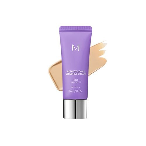 Missha M Perfect Cover Serum Bb Cream Spf 50+ Pa++++ #23 Natural Beige - 20ml