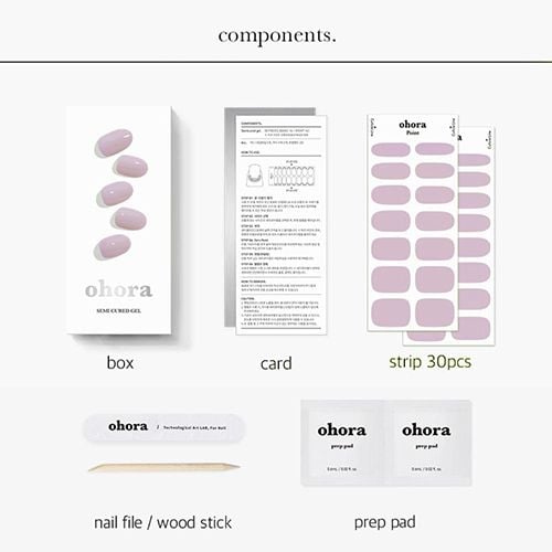 Ohora Gel Nail - Blueberry Jam - 30ea