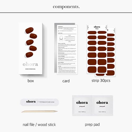 Ohora Gel Nail - Chilly - 30ea