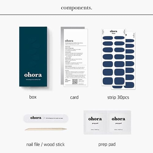 Ohora Gel Nail - Cream Indigo - 30ea