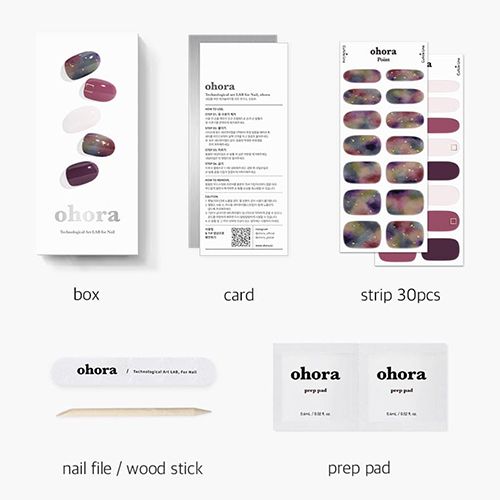 Ohora Gel Nail Tie - Dye - 30ea