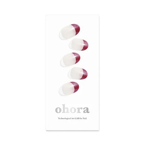 Ohora Semi Cured Gel Nail Strips - N Santa Baby - 30ea