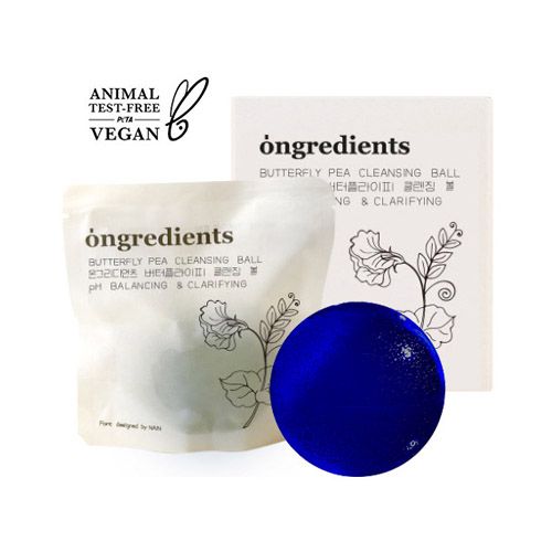Ongredients Butterfly Pea Cleansing Ball - 110g