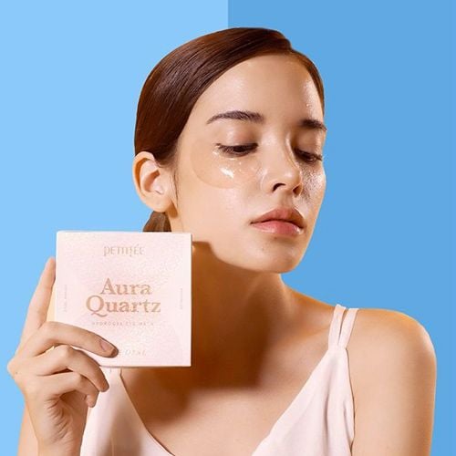 Petitfée Aura Quartz Hydrogel Eye Mask Pure Opal - 40ea