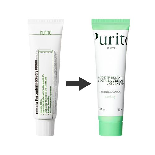 Purito Wonder Releaf Centella Cream Unscented - 50ml 