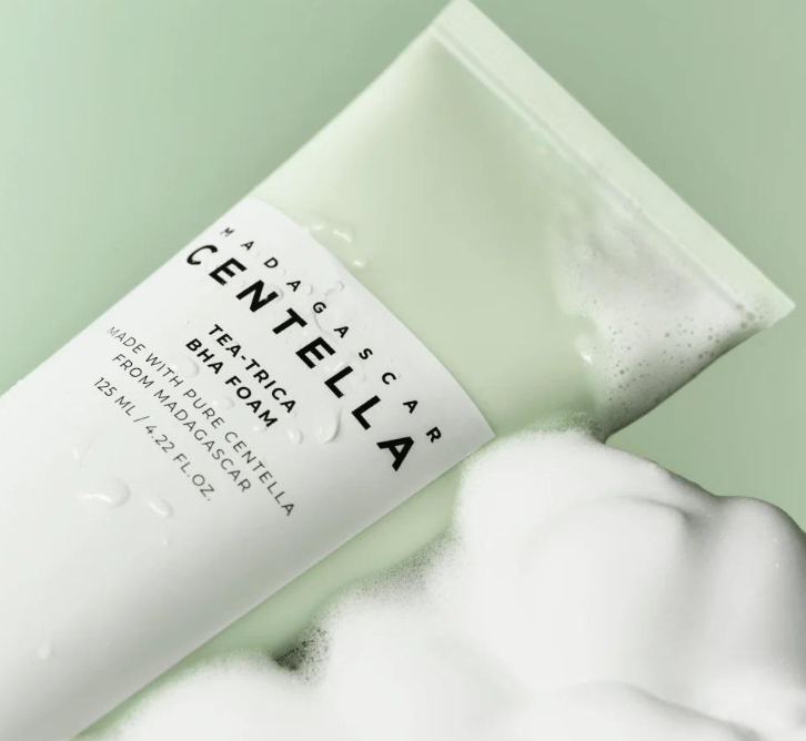 Skin1004 Madagascar Centella Tea-Trica BHA Foam - 125ml 
