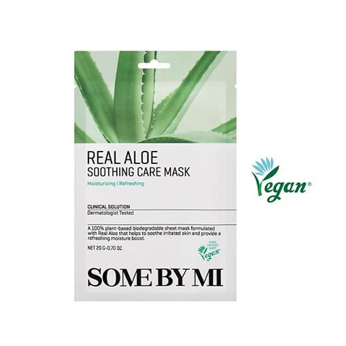 SomebyMi Real Aloe Soothing Care Mask - 20g