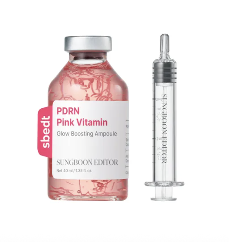 Sungboon Editor PDRN Pink Vitamin Glow Boosting Ampoule 40ml