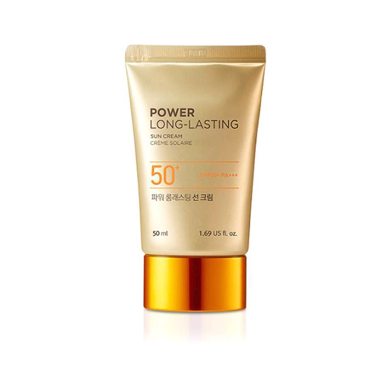 The Face Shop - Power Long-Lasting - Sun Cream SPF 50+ PA+++ - 50ml