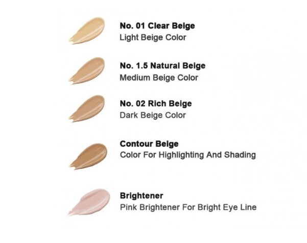 The Saem Cover Perfection Tip Concealer 01 Clear Beige - 6,8gr