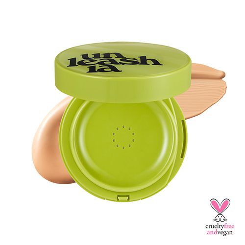 Unleashia Healty Green Cushion Spf30 Pa+++ 27 Peach Tan - 15g