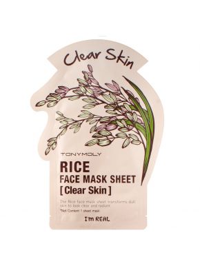 TonyMoly I`M Real Rice Mask Sheet -Brightening - 21 ml