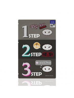Holika Holika Pig Nose Clear Black Head 3 Step Kit Strong- 30 g