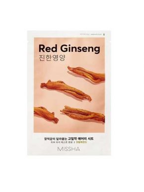 Missha Airy Fit Sheet Mask Red Ginseng -19g