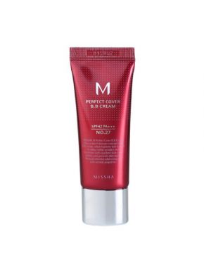 Missha M Perfect Cover Bb Cream Spf42/Pa+++ (No.27/Honey Beige) - 20ml Mini Taglia