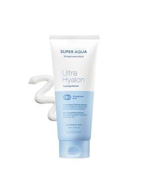 Missha Super Aqua Ultra Hyalron Cleansing Foam - 200ml