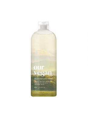 Manyo Factory Our Vegan Heartleaf Cica Toner - 400ml