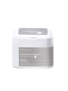 Mary&May Niacinamide Vitamin C Brightening  Mask - 30pcs