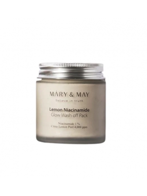 Mary&May Lemon Niacinamide Glow  Wash-Off Pack - 125g