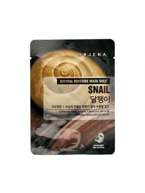 Orjena Natural Moisture Mask Sheet Snail - 23ml