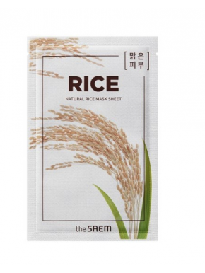 The Saem Natural Rice Mask Sheet- 21ml