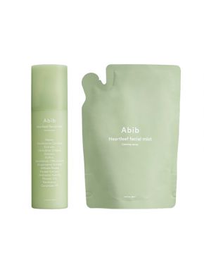 Abib Heartleaf Facial Mist Calming Spray + Refill - 150ml + 150ml