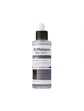 Dr.Melaxin Peel Shot Exfoliating Black Rice Ampoule - 80ml