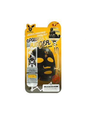 Elizavecca Black Charcoal Honey Deep Power Ringer Mask - 23ml