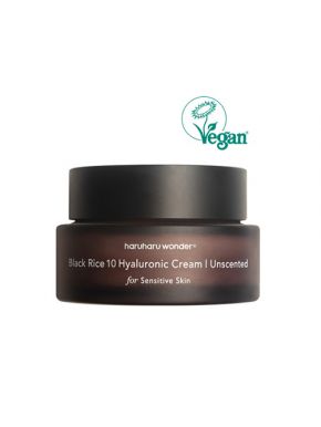 Haruharu Black Rice 10 Hyaluronic Cream Unscented - 50ml