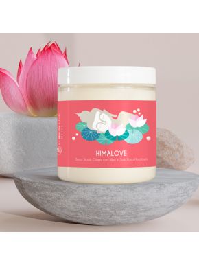Himalove Burro Scrub Corpo Illipe E Sale Rosa Himalaya - 220ml