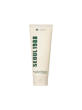 K-Secret Seoul 1988 Cleansing Foam: Pine Cica 1% + Probiotics - 150ml