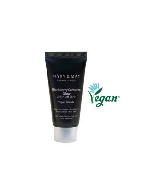 Mary&May Blackberry Complex Glow Wash - Off Pack - 30g