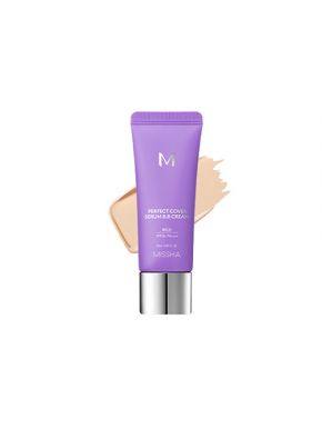 Missha M Perfect Cover Serum Bb Cream Spf 50+ Pa++++ #21 Light Beige - 20ml