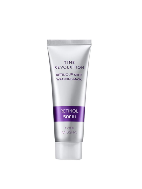 Missha Time Revolution Retinol 500 Shot Wrapping Mask - 80g