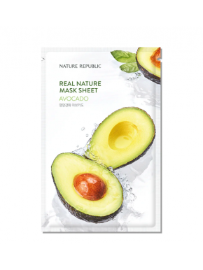 Nature Republic Real Nature Avocado Mask Sheet - 23ml