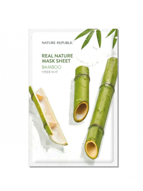 Nature Republic Real Nature Bamboo Mask Sheet- 23ml