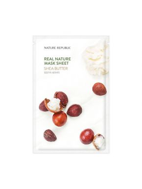 Nature Republic Real Nature Shea Butter Mask Sheet - 23ml