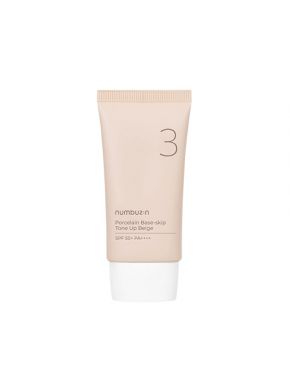 Numbuzin N°3 Porcelain Base-Skip Tone Up Beige Spf50+ PA++++ - 50ml