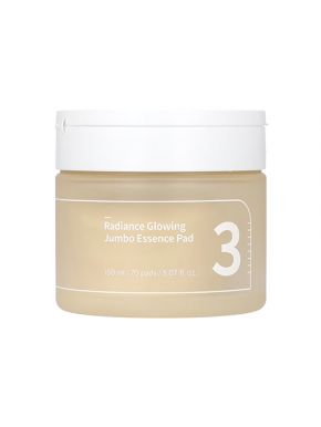 Numbuzin N°3 Radiance Glowing Jumbo Essence Pad - 70pcs