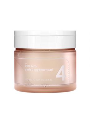 Numbuzin N°4 Pore Zero Peeled Egg Toner Pad - 70pcs