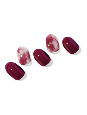 Ohora Semi Cured Gel Nail Strips - N Mulberry - 30ea