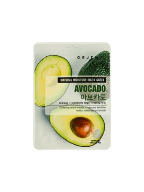 Orjena Avocado Natural Moisture Mask Sheet - 23ml