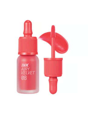 Peripera Ink Airy Velvet #08 Pretty Orange Pink - 4g
