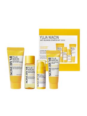 SomebyMi Yuja Niacin Anti-Blemish Starter Kit - 4Pcs 
