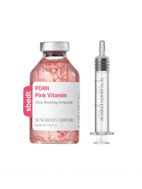 Sungboon Editor PDRN Pink Vitamin Glow Boosting Ampoule 40ml